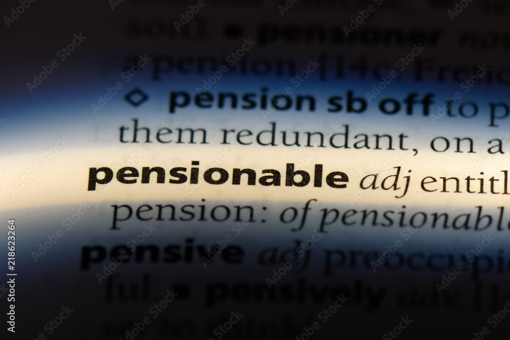 pensionable