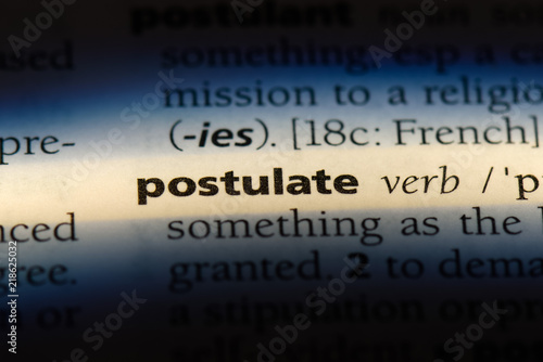 postulate