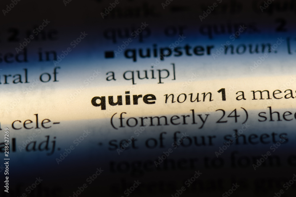 quire