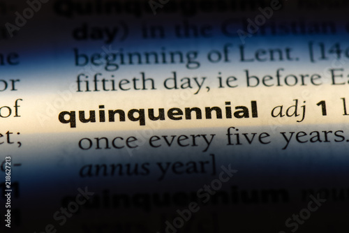 quinquennial