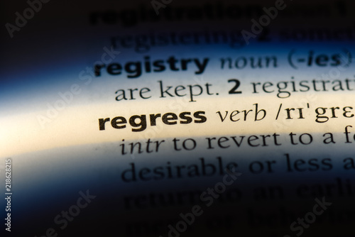 regress