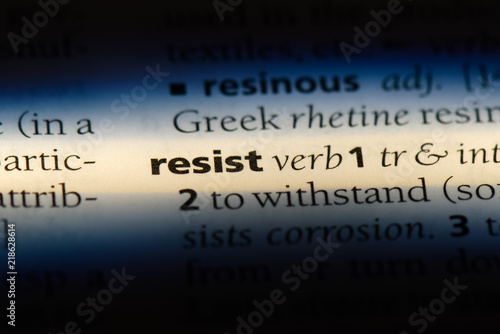 Fotografie resist
