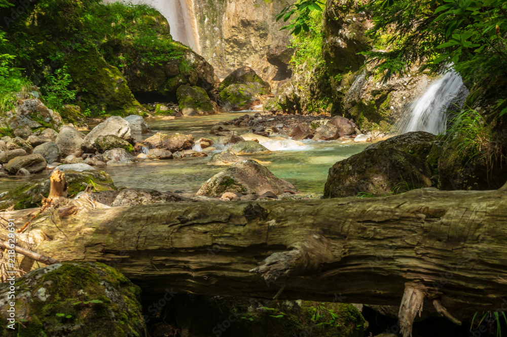 Fototapeta premium 乗鞍高原 三本滝