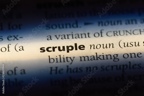 scruple