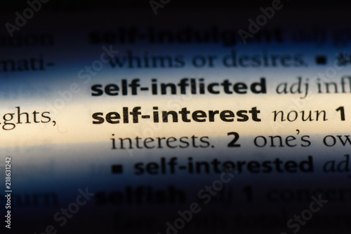 self interest photo