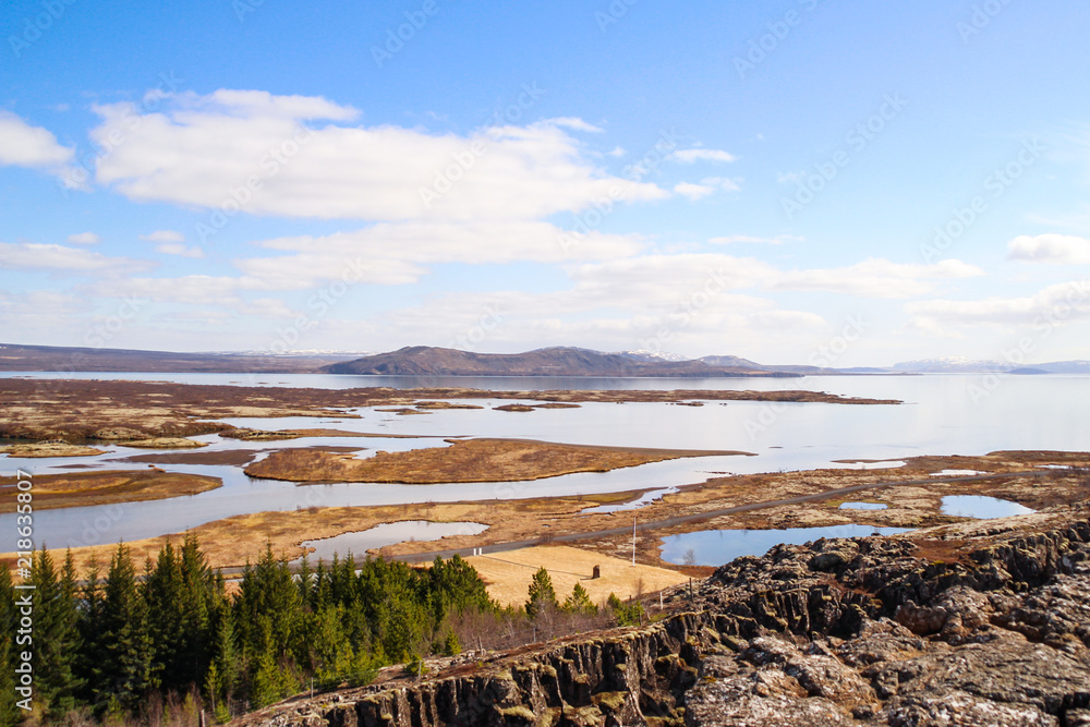 Obraz premium Pingvellir National Park