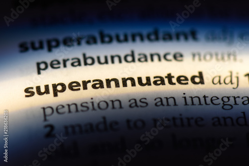 superannuated