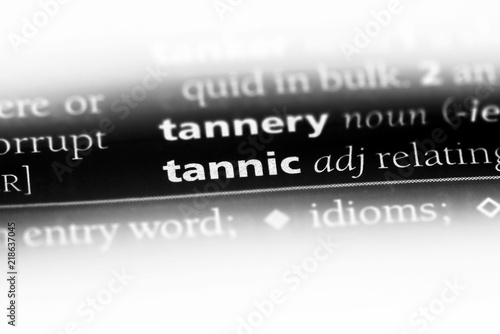 tannic