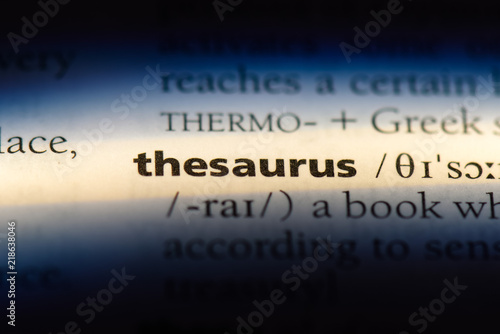 thesaurus photo