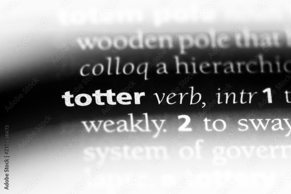 totter