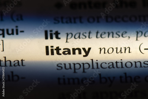 litany