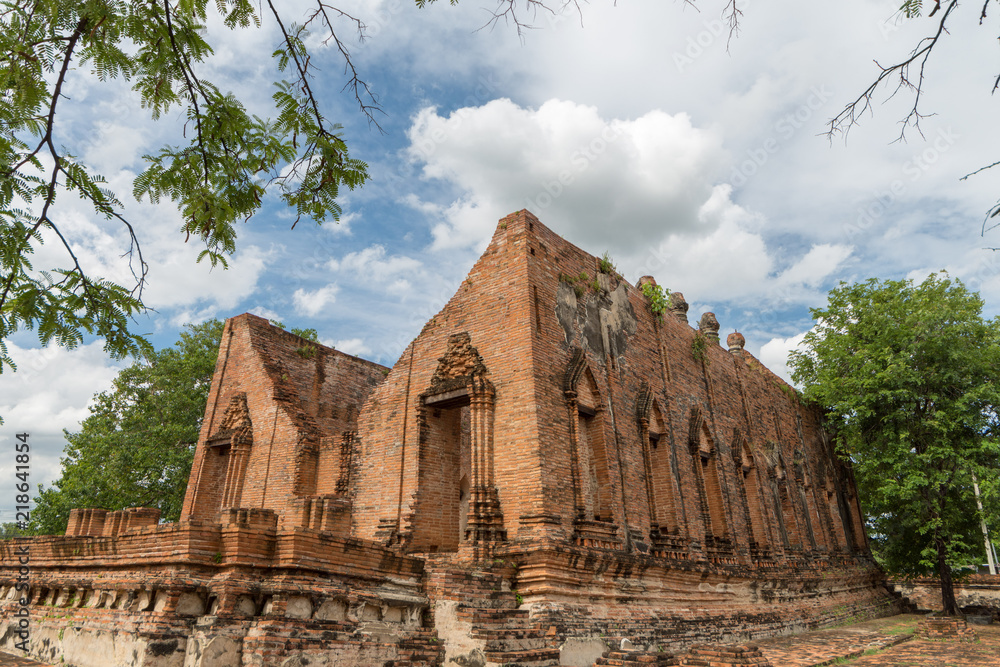 タイ・アユタヤ・世界遺産・遺跡・仏陀