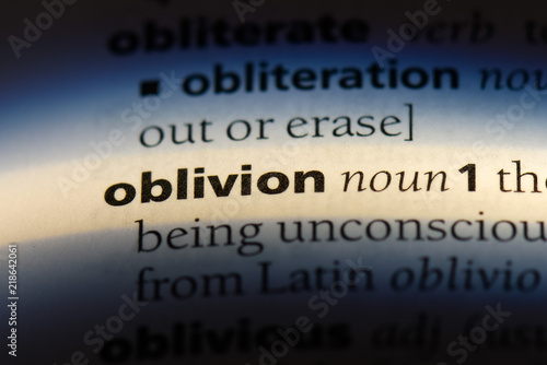 Fotografie oblivion