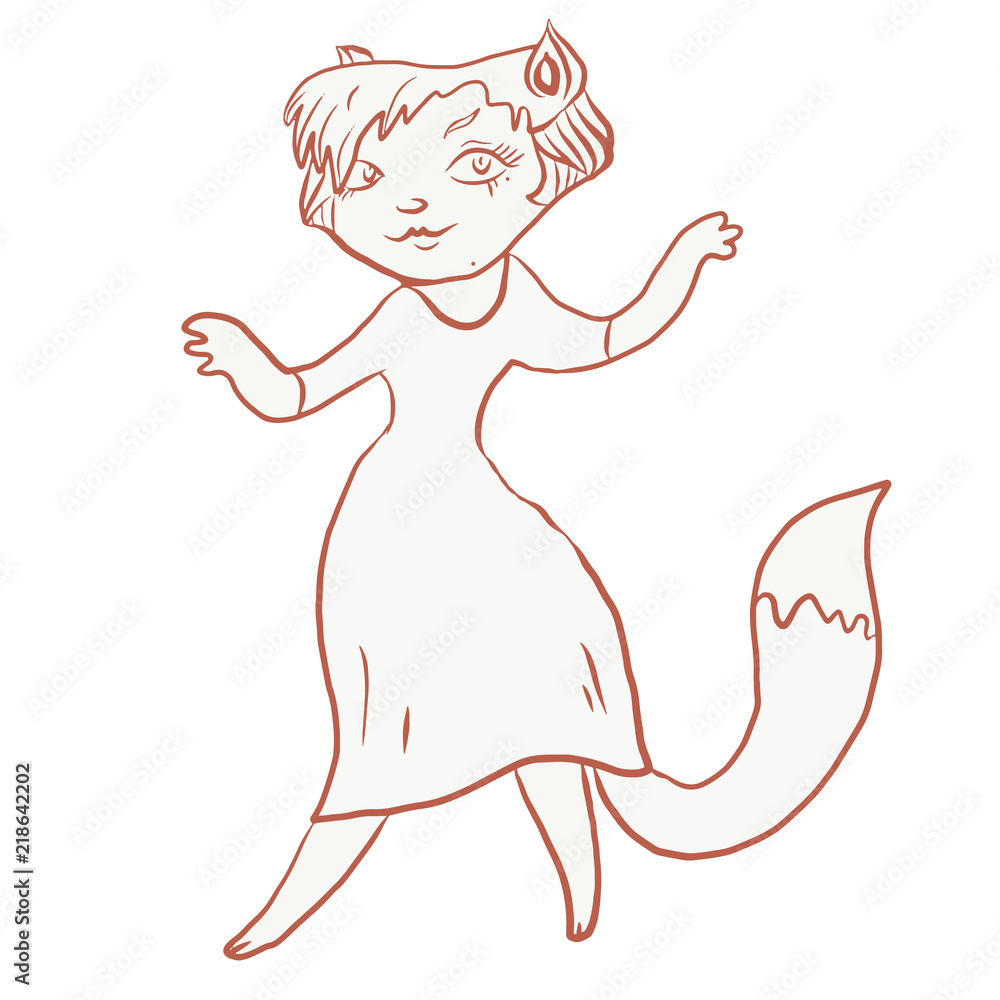 Female Cat Cartoon Characters