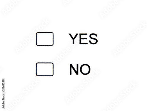 Clear Checkboxes Yes and No