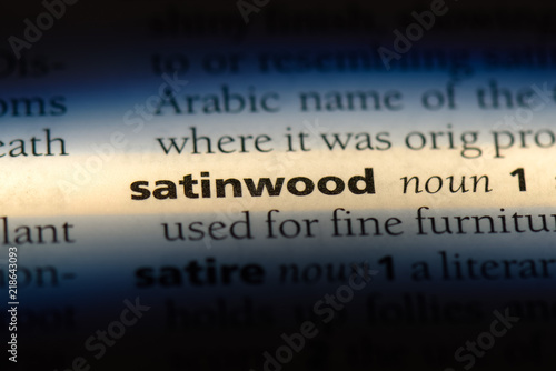 satinwood photo