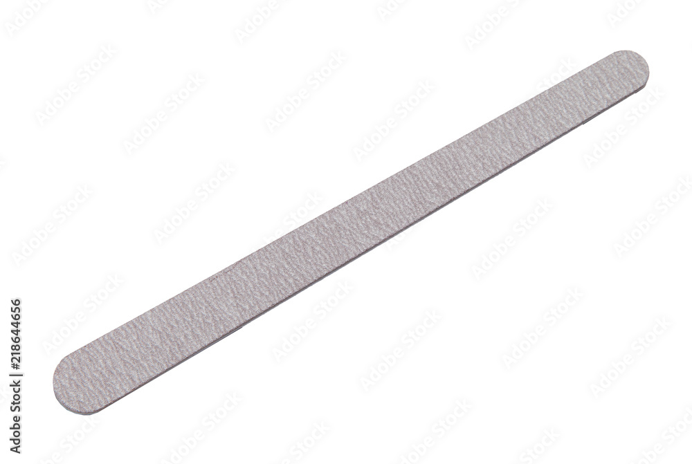 Nail file isolated Nail file isolated
