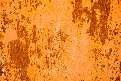 orange rusty metal texture. background image.