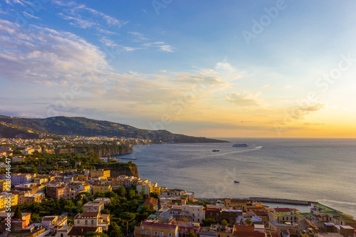 Fototapeta Naklejka Na Ścianę i Meble -  tramonto sul mediterraneo