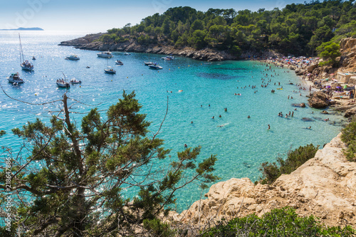 Fototapeta Naklejka Na Ścianę i Meble -  Saladeta beach in Ibiza