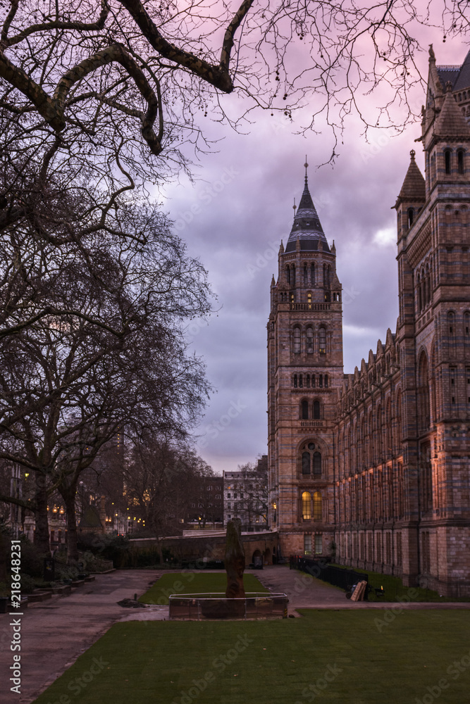 Fototapeta premium London Overcast Sunset