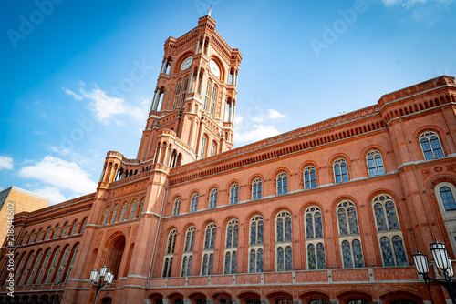 Germany, Berlin, Red Town Hall photo