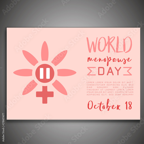 World menopause day