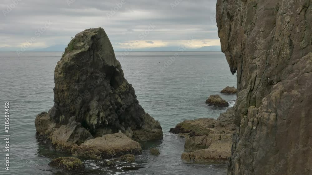 礼文華海岸 岩場 礼文華海岸 岩場