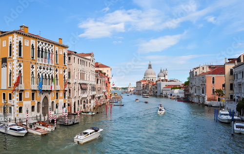 Santa Maria della Salute and Grand canal, Venice, Italy © Mistervlad