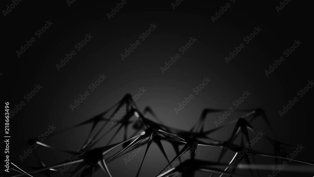 Transparent molecular grid. Futuristic sci-fi technology concept. Abstract 3D rendering with DOF. Seamless loop animation 4k UHD 3840x2160
Transparent molecular grid. Futuristic sci-fi technology concept. Abstract 3D rendering with DOF. Seamless loop animation 4k UHD 3840x2160