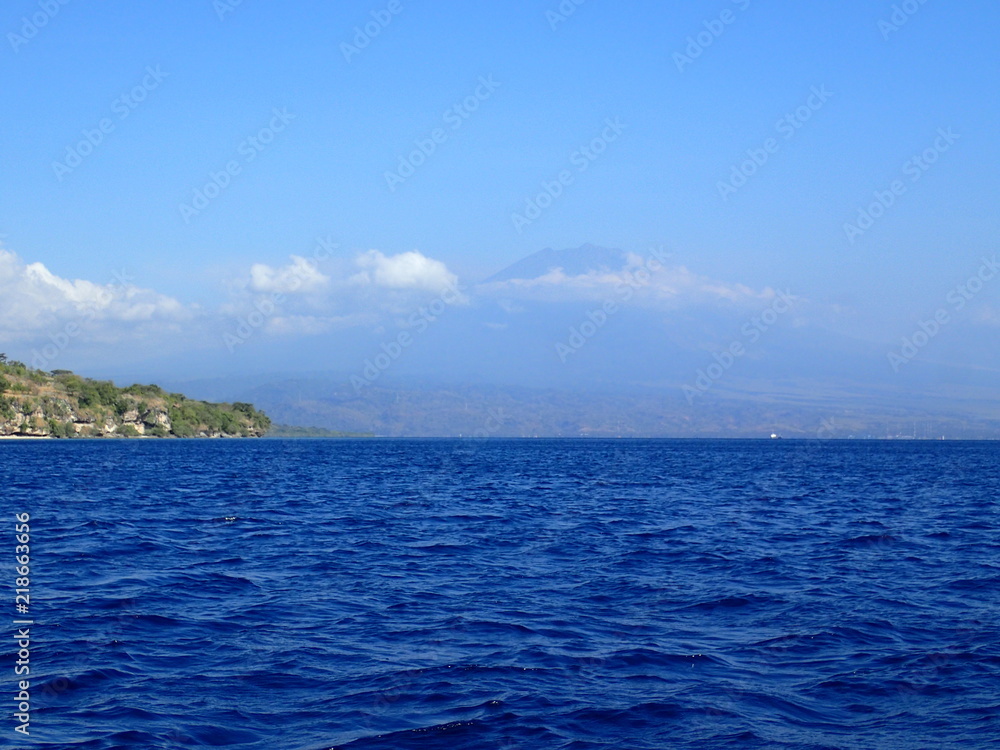 Menjangan Insel mit Blick auf Java Indonesien