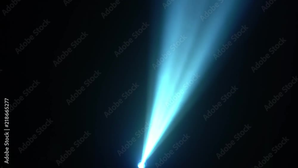 Ray of light at a concert on a black background Ray of light at a concert on a black background