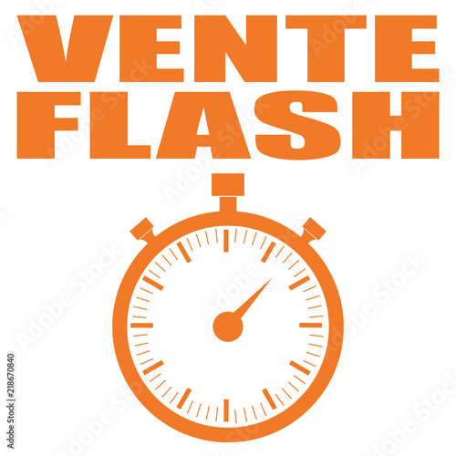 Logo vente flash.