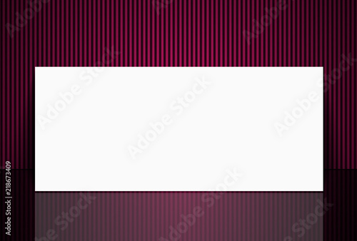 Gift voucher template.
