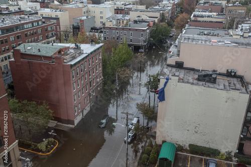 superstorm Sandy damage New York, after Hurricane 