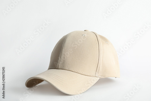 Baseball cap on white background. Mock up for design