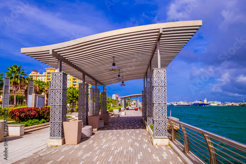 Colorful Street of San Juan Puerto Rico