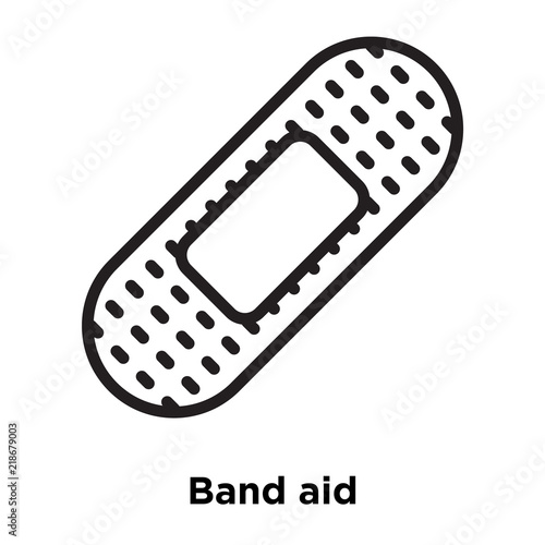 band aid icons isolated on white background. Modern and editable band aid icon. Simple icon vector illustration.