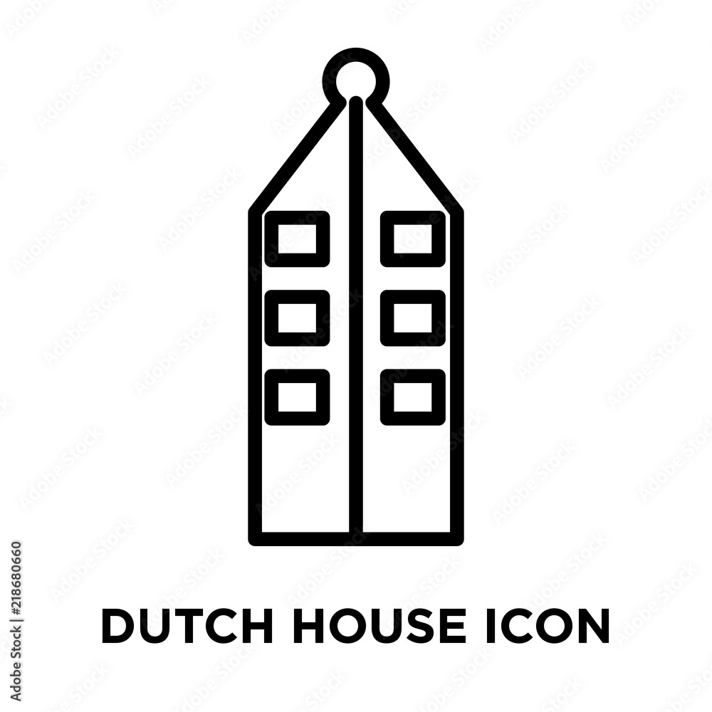 dutch house icons isolated on white background. Modern and editable dutch house icon. Simple icon vector illustration. dutch house icons isolated on white background. Modern and editable dutch house icon. Simple icon vector illustration.