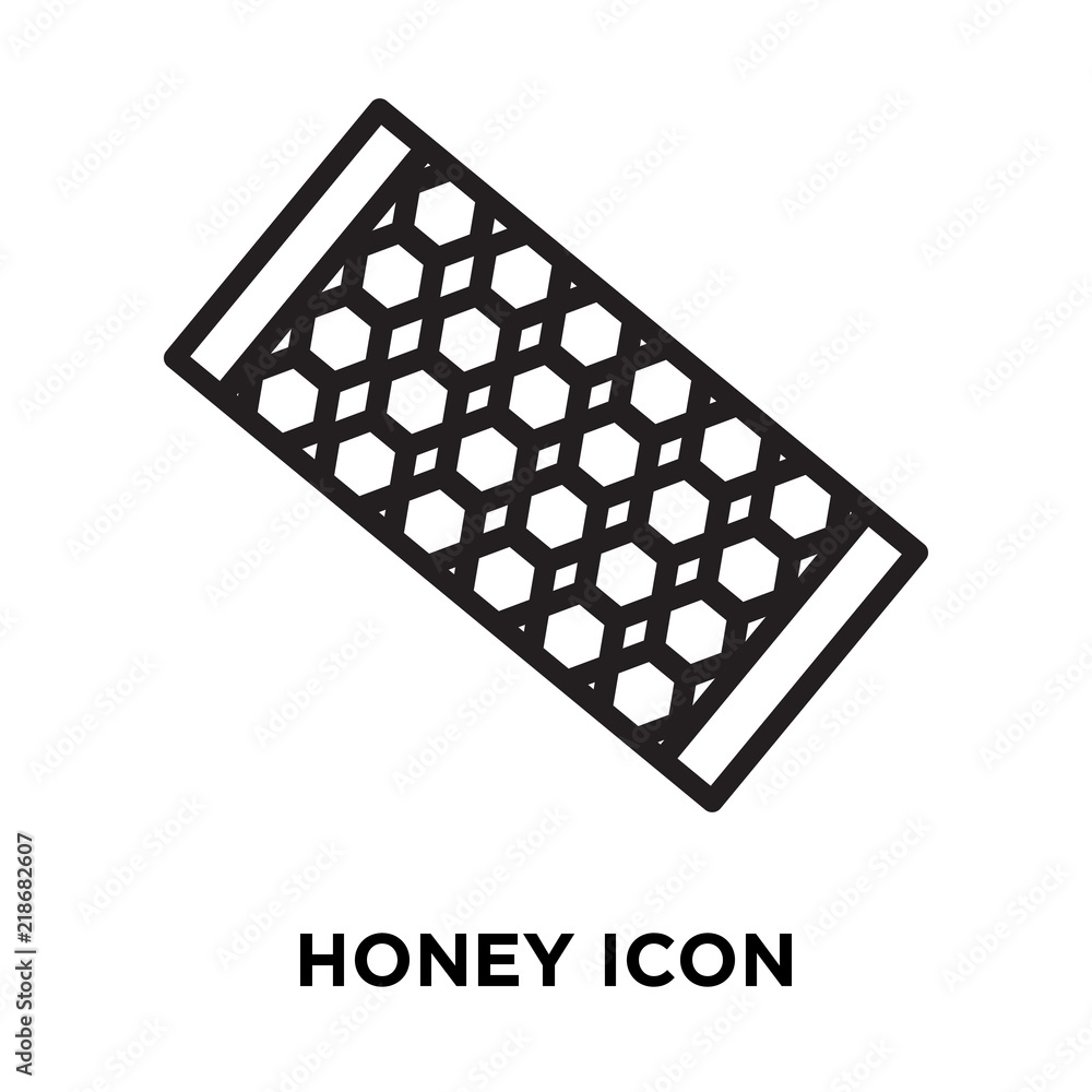 honey icon on white background. Modern icons vector illustration. Trendy honey icons honey icon on white background. Modern icons vector illustration. Trendy honey icons