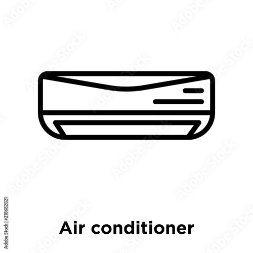 air conditioner icons isolated on white background. Modern and editable air conditioner icon. Simple icon vector illustration.