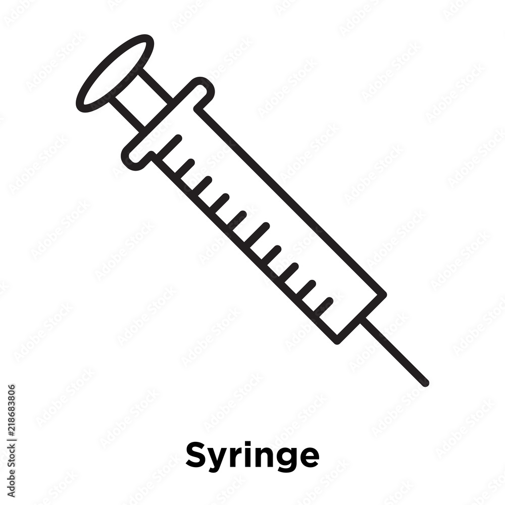 syringe icon isolated on white background. Simple and editable syringe icons. Modern icon vector illustration. syringe icon isolated on white background. Simple and editable syringe icons. Modern icon vector illustration.