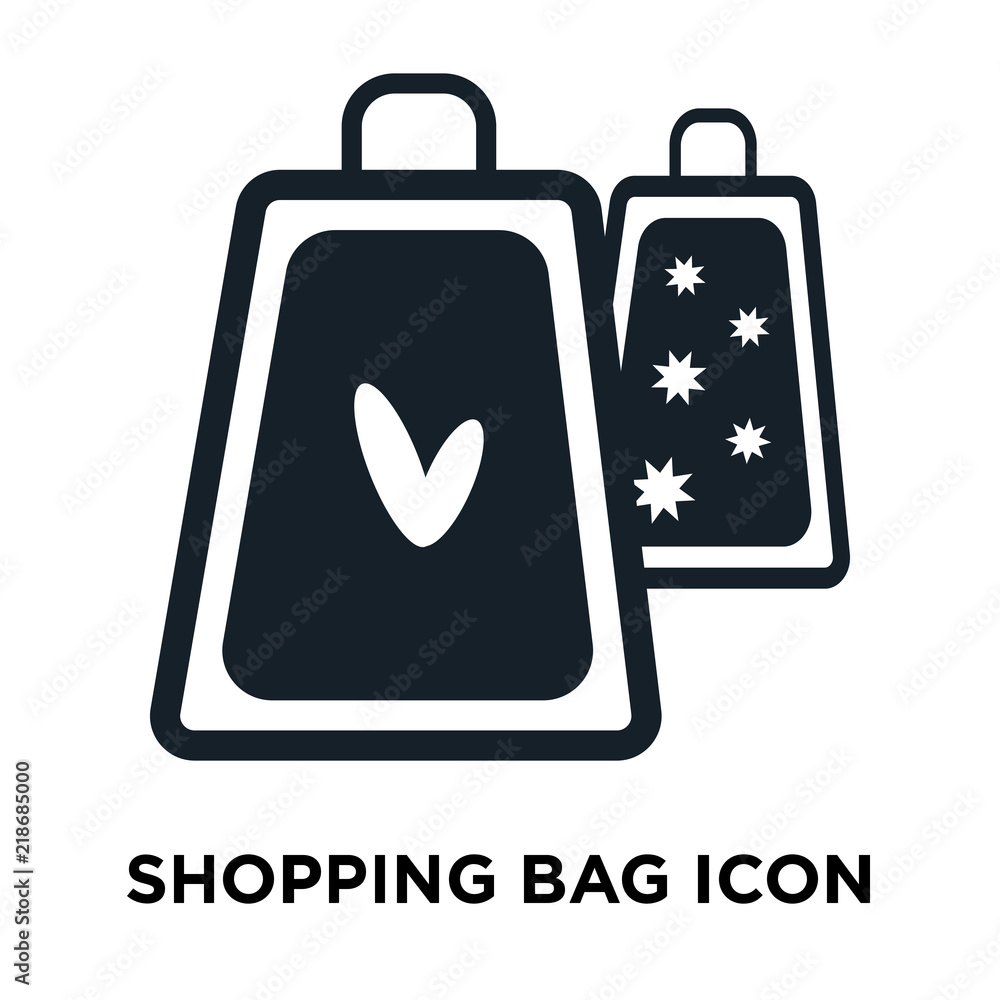 shopping bag icon on white background. Modern icons vector illustration. Trendy shopping bag icons shopping bag icon on white background. Modern icons vector illustration. Trendy shopping bag icons