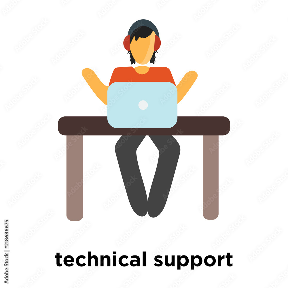 technical support icon isolated on white background. Simple and editable technical support icons. Modern icon vector illustration. technical support icon isolated on white background. Simple and editable technical support icons. Modern icon vector illustration.