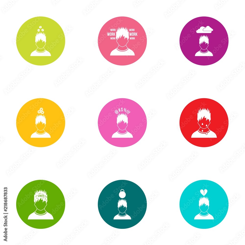 Beneficiary icons set. Flat set of 9 beneficiary vector icons for web isolated on white background Beneficiary icons set. Flat set of 9 beneficiary vector icons for web isolated on white background