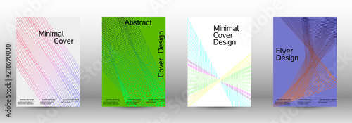 Minimal vector cover design with  linear waves.