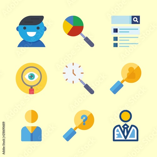 seo icons set. designing, optimization, layout and sketch graphic works