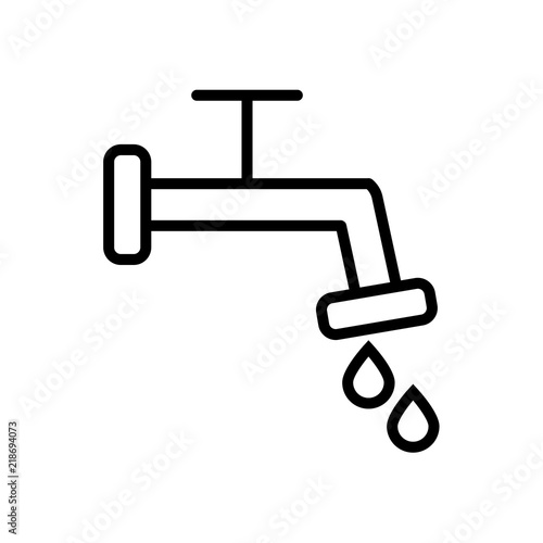 valve icon isolated on white background. Modern and editable valve icon. Simple icons vector illustration.