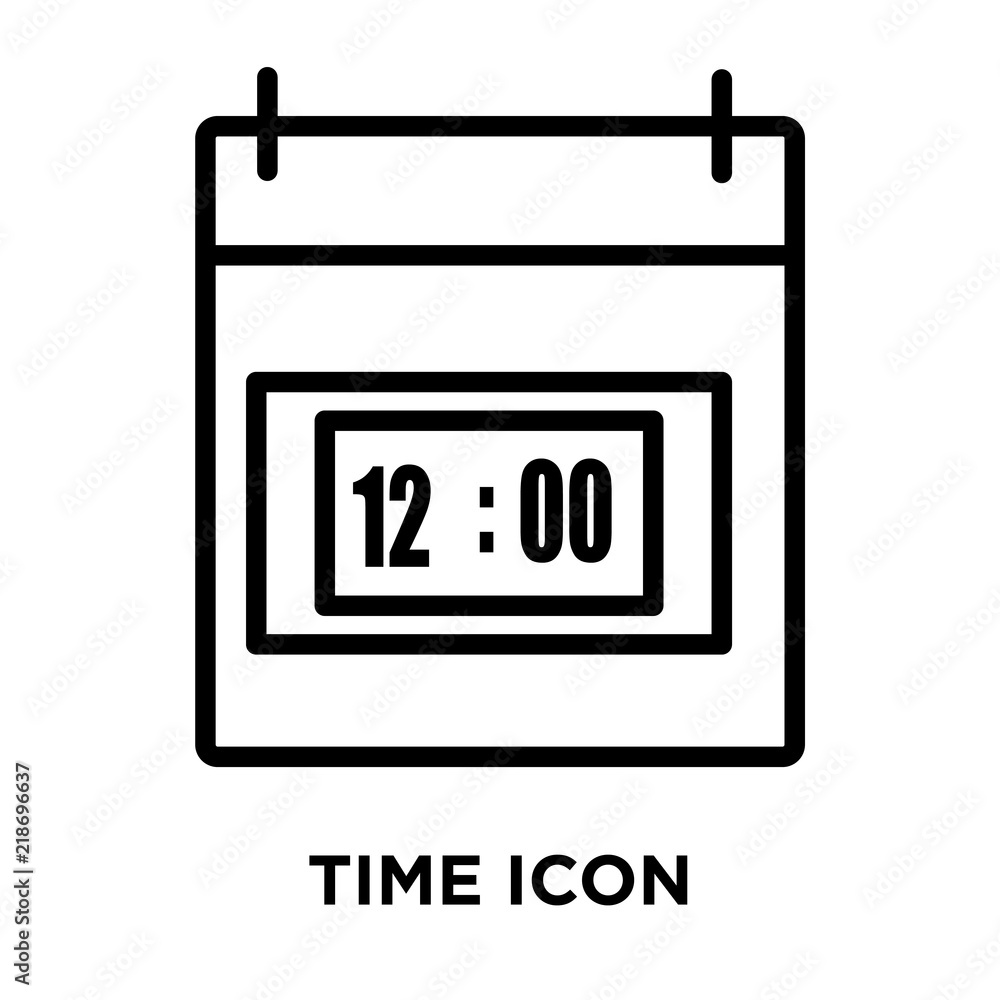 time icons isolated on white background. Modern and editable time icon. Simple icon vector illustration. time icons isolated on white background. Modern and editable time icon. Simple icon vector illustration.