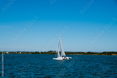 Trimaran Sailing on the ICW